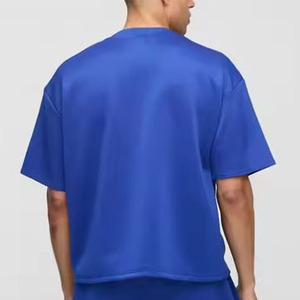 ชุดเสื้อยืดแขนสั้นและกางเกงขาสั้นลำลองสำหรับผู้ชาย พิมพ์ลายคุณภาพสูง ผ้าฝ้าย 100% น้ำหนักเบา เหมาะสำหรับฤดูร้อน ออกกำลังกาย วิ่ง พร้อมโลโก้ - Product Image 5