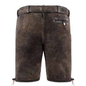 Conjunto de traje tradicional bávaro alemán para Oktoberfest, compuesto por pantalones de cuero Kniebund, camisa y calcetines (conjunto de disfraz), transpirable y ecológico. - Product Image 2