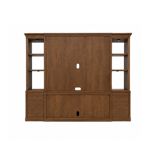 Modern Solid Teak Wood Entertainment Center TV <b>Wall</b> Unit Living Room <b>Display</b> <b>Cabinet</b> Storage Furniture Manufacturer - Product Image 4