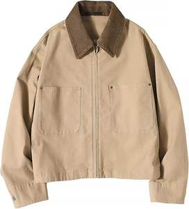 Chaqueta Bomber Casual de Satén para Hombre, Primavera, 100% Algodón, Impermeable, Resistente al Viento, Transpirable, Bordada, Estilo Varsity, en Oferta - Product Image 3