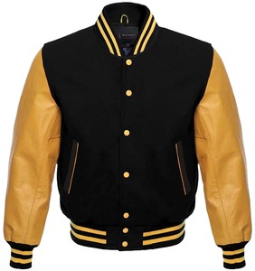 <b>Plus</b> <b>Size</b> Men's Versity College <b>Jackets</b> Wholesale Blank Varsity <b>Jackets</b> Custom Logo Plain Casual Wear Letterman Varsity <b>Jacket</b> - Product Image 3
