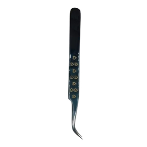 Wholesale High Quality Durable Custom Private Label Stainless Steel Multifunctional Eyelash Extension Tweezers Set Perfect Grip - Product Image 3