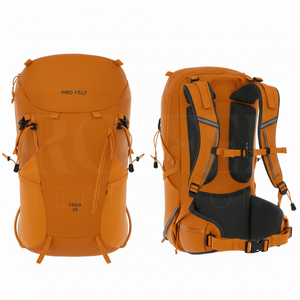 Sac à dos de voyage léger 25L avec bretelles rembourrées personnalisées, support lombaire, en nylon, résistant à l'eau, sac de sport tendance - Product Image 5