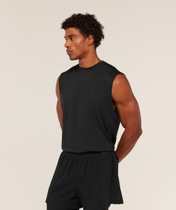 Débardeurs de sport en coton personnalisés avec logo pour hommes, sans manches, pour la course, la musculation et l'entraînement, avec faible MOQ - Product Image 5