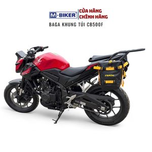 แร็คท้ายรถมอเตอร์ไซค์ M-Biker สำหรับ Honda CB500F พร้อมที่ยึดกระเป๋าข้าง อุปกรณ์ตกแต่งรถมอเตอร์ไซค์ - Product Image 4