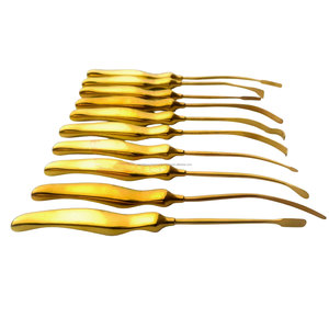 WORLD PRECISION SURGICAL Juego de Elevadores Quirúrgicos para Cuero Cabelludo, 10 Piezas, Acero Inoxidable, Reutilizables, Instrumento Manual para Cirugía Plástica y ORL, CE - Product Image 3
