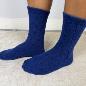 Wholesale MONGOLIA Men's Wool Sport <b>Socks</b> Thick Knitted Solid Navy Winter <b>Thermal</b> Daily Wear - Product Image 6