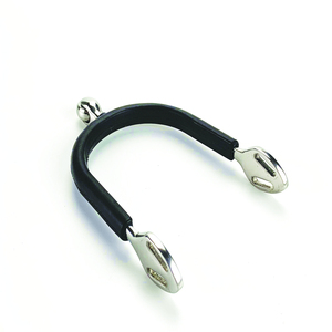 <b>Roller</b> Spurs Stainless Steel English Spurs, <b>Rubber</b>-covered, flexible Equestrian Spurs for Men and Women,1 Pair For Men and Women - Product Image 5