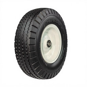 Rueda antipinchazos Caldwell de 13 pulgadas 3.50-6 con banda de rodadura de espuma de PU tipo diente de sierra, fabricada en Tailandia - para lavadoras a presión, pulverizadores, carretillas de mano, carros y vagones - Product Image 1