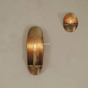 Portavelas de Pared Portátil de Aluminio Fundido Reciclado, Impermeable, para Velas Votivas, Decoración de Pascua, Duradero - Product Image 6