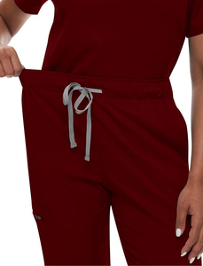 Uniforme Médico Unisex de Sarga de Algodón Transpirable, Conjuntos de Uniformes de Enfermería para Hospital, Uniformes Personalizados al por Mayor para Doctores y Enfermeras - Product Image 3