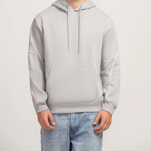 Sudadera con Capucha Deportiva Unisex de Algodón Sólido para Invierno, Talla Grande, Premium, para Gimnasio, Fitness y Uso Casual - Product Image 3