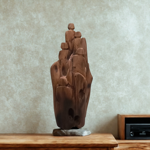Escultura Artesanal Tradicional de Madera de la Sagrada Familia de Belén, Sostenible, para Decoración Navideña del Hogar - Product Image 6