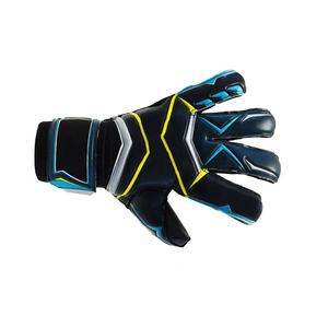 Nouveaux gants de gardien de but de football, à doigts entiers, antidérapants, respirants, en PU, unisexes, fermeture à scratch, noir, bleu, jaune - Product Image 5