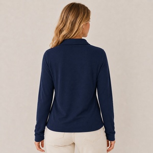 Polo de Golf para Mujer, Última Moda, Tejido Transpirable, Diseño Personalizado, OEM, ODM, Proveedor Directo de Fábrica, Venta al Por Mayor - Product Image 3