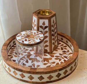 Brûleur électronique de Bakhoor en nacre, diffuseur d'aromathérapie de luxe, porte-encens pour cadeau de mariage - Product Image 3