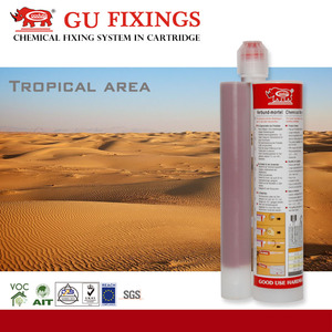 GOOD USE GU-500 3:1 Anclaje Químico de Epoxi Puro, Sistema de Cartucho de Resina de Inyección de Alta Resistencia, Gran Capacidad de Carga para Trabajos Pesados - Product Image 6