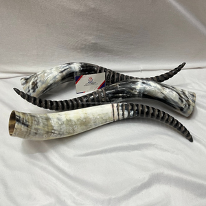 Valhalla Norse Inspired Vikings Medieval Ancient Culture Hand Carved Real Buffalo Ox Drinking horn <b>Fire</b> Effected Latest Design - Product Image 3