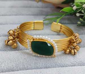 Pulsera Ghungroo de Cachemira de Calidad Premium, Complementa Tanto la Ropa Étnica como la Occidental, Pulsera Ligera de Diseño Único - Product Image 4