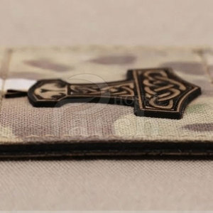 Detailed Synthetic Woven Patches With Laser Cut Finishing For Clothing Backpacks Duffel Bags Outdoor Products And Accessories - Product Image 5