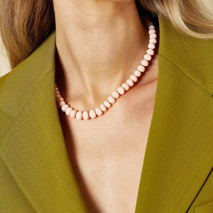 Collar de Resina Estilo Boho, Colgante de Resina Brillante, Collar de Resina de Cristal Puro, Collar con Colgante de Resina Artístico - Product Image 1