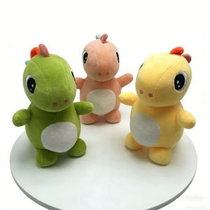 Personnalisez un tissu en peluche veloutée super doux et court, avec de grands yeux de dessin animé brodés et brillants. - Product Image 1