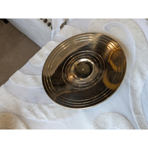 Tasse à thé en laiton plaqué or de haute qualité, design unique et élégant, avec poignée et soucoupe d'inspiration antique, à prix compétitifs - Product Image 6