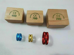Juego de lentes oftálmicas asféricas dobles, color negro, juego de 3 piezas, imágenes del fondo de ojo y retina, lentes oftálmicas 20D 78D 90D. - Product Image 2