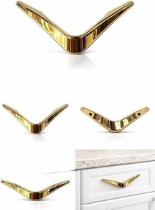 Newest Arrival <b>Copper</b> Plated Attractive Metal <b>Handle</b> Bar For Cabinet Doors, Indoor Use And Office Doors - Product Image 3