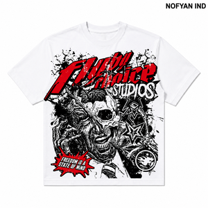 Fabricant de t-shirts en coton imprimés sur mesure, impression sérigraphique, broderie, OEM, marque privée, t-shirt streetwear 180 GSM - Product Image 4