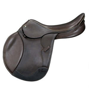 Selle d'Équitation Anglaise avec Arceau en Bois, Construction en Cuir, Quincaillerie Nickelée 2026 - Product Image 5