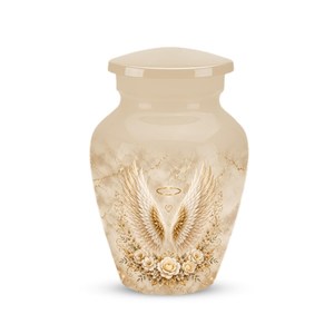 Flaying Eagle Aluminium Adult Burial <b>Urns</b> Customizable Design <b>Large</b> Human Ashes <b>Urns</b> with Sticker Finished Custom Color - Product Image 5