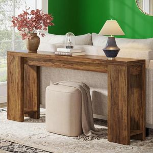 <b>Wooden</b> <b>Console</b> <b>Table</b> for Sofa Entryway or Accent Placement - Product Image 2