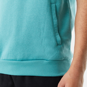 เสื้อฮู้ดแขนสั้นผู้ชายคุณภาพดีที่สุดสำหรับฤดูหนาว พร้อมลายพิมพ์ดิจิทัล ออกแบบเองได้ ผ้าฝ้ายฟลีซ 100% ระบายอากาศได้ดี ขั้นต่ำ 2 ชิ้น - Product Image 6