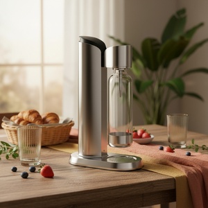 Machine à soda professionnelle en acier inoxydable Sudex KT-201 pour restaurants, cafés et usage commercial de boissons - Product Image 2