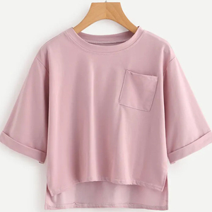 เสื้อครอปท็อปผู้หญิงขายดีที่สุด ออกแบบโลโก้ตามสั่ง เสื้อครอปท็อปผู้หญิงราคาถูก เสื้อครอปท็อปผู้หญิงระบายอากาศได้ดี - Product Image 4