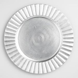 Assiette de présentation décorative en métal, finition élégante et luxueuse, pour mariages, événements, hôtels, restaurants et repas à domicile - Product Image 2