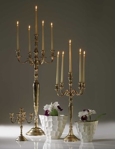 Antique Bronze Three Arm Candelabra Decorative Metal <b>Candle</b> Holder for Home Wedding Decoration - Product Image 3