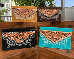 Sac à bandoulière en cuir suédé fabriqué à la main pour femmes Chic avec couture de botte pochette et sac à bandoulière en cuir véritable de qualité supérieure - Product Image 4