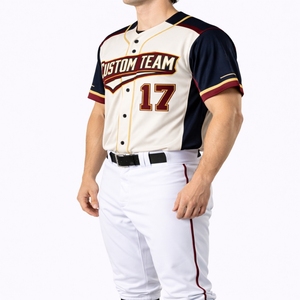 Custom Men's Baseball Uniform Premium Breathable Lightweight Durable Comfortable <b>Athletic</b> Performance Baseball Set For Men - Product Image 3