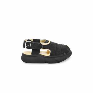 Chaussures bateau Peshawari noires pour garçon KD4739 Chappal - Product Image 4
