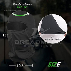 Pasamontañas Personalizados para Hombre, Más Vendidos, Precio de Fábrica al por Mayor, Pasamontañas de Color Personalizado para Adultos - Product Image 6