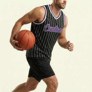 Maillot de basket-ball personnalisé de qualité supérieure, sublimé, sans manches, en mesh, pour équipes, clubs et entraînements - Product Image 4