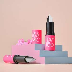 เมจิก ทาทู เลิปสติก แบล็คแอนด์ไวท์ เคมีคอล 3.5 ก. ให้ความชุ่มชื้นยาวนาน กันน้ำ - Product Image 6