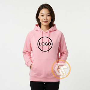Sweat à capuche personnalisé Alpha Kapa en polaire avec logo brodé sur le devant, pour femmes, automne-hiver - Product Image 3