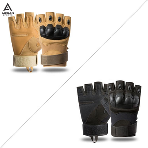 Gants tactiques personnalisés à doigts pleins avec protection rigide, compatibles écran tactile, pour le travail extérieur et la sécurité, pour hommes, avec logo OEM - Product Image 3