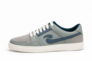 Zapatillas Deportivas Casuales para Hombre, Color Gris Azul, con Cordones, Ligeras, Cómodas, para Uso Diario, Estilo Moderno - Product Image 2