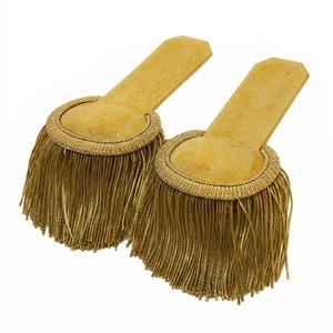 Épaulettes Premium de Haute Qualité, Accessoires Décoratifs pour Vêtements avec Logo Personnalisé, Service OEM, Taille OEM, Fabricant de Marque Privée - Product Image 3