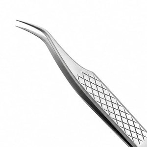 Pinzas para Pestañas SHEARS BEAUTY de Acero Inoxidable con Puntas Lisas y Dentadas, Antiestáticas y Duraderas, Herramienta de Belleza de Precisión para Manicura - Product Image 2