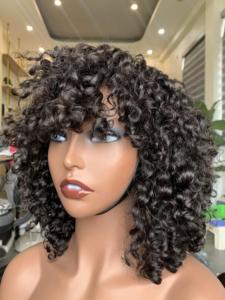 วิกผมต่อแบบชาวเวียดนามวิกผมต่อแบบนุ่มแบบลูกไม้ด้านหน้ามีสปริงแบบเต็ม - Product Image 6